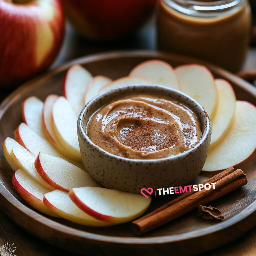 Apple Slices with Almond Butter