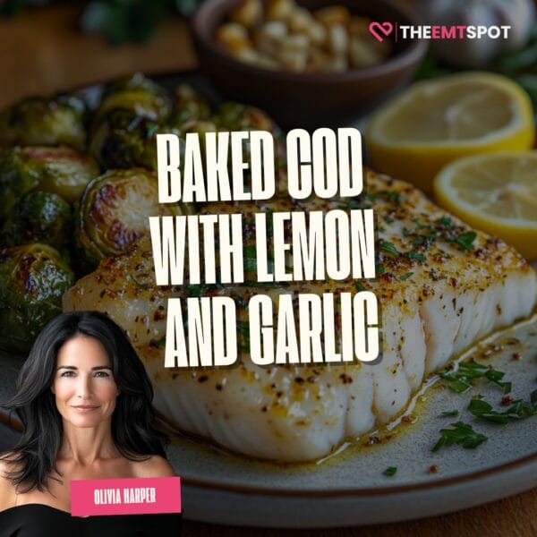 Baked Cod with Lemon and Garlic