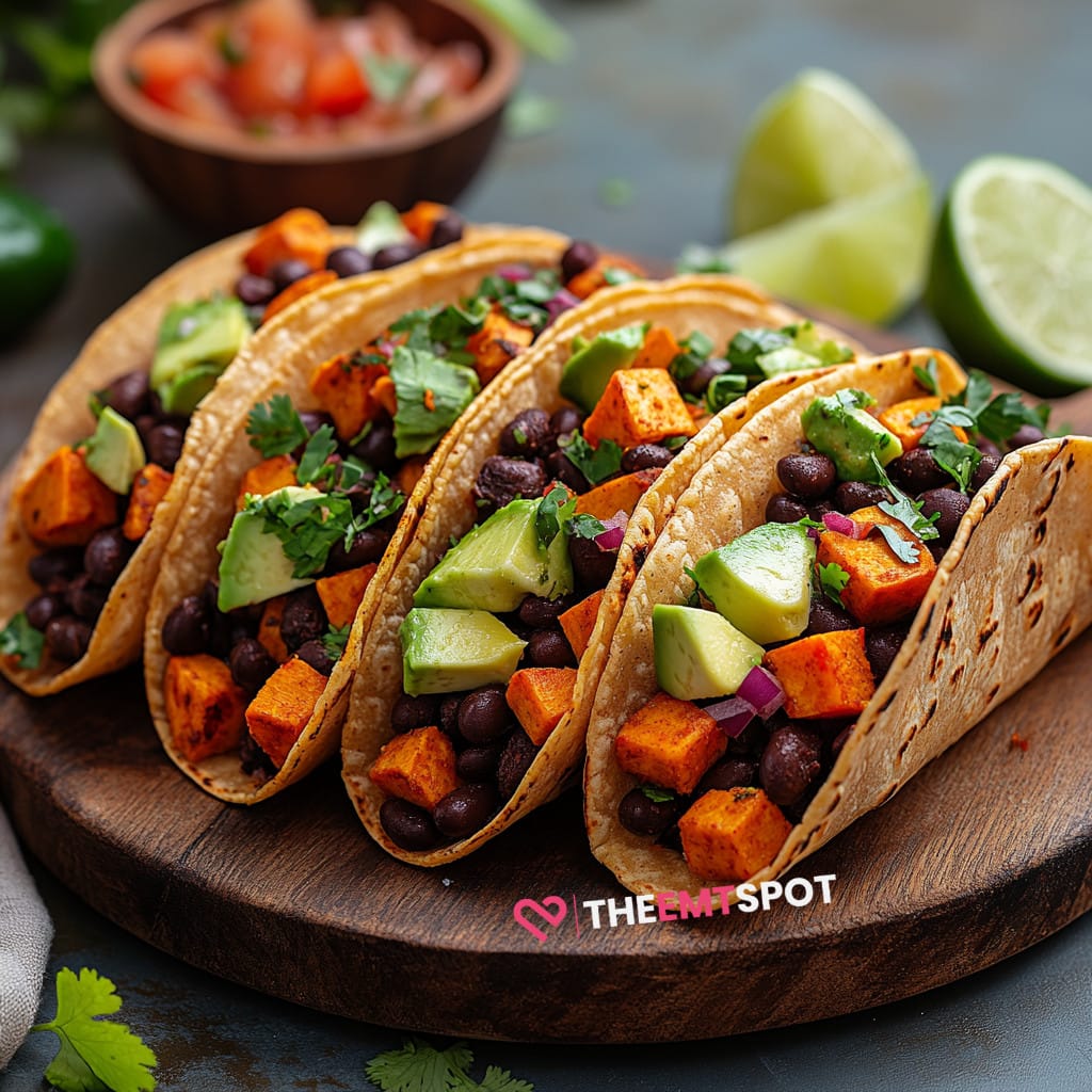 Black Bean and Sweet Potato Tacos