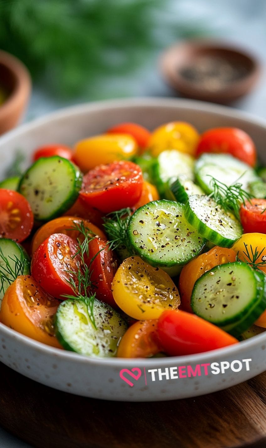 Cucumber and Tomato Salad