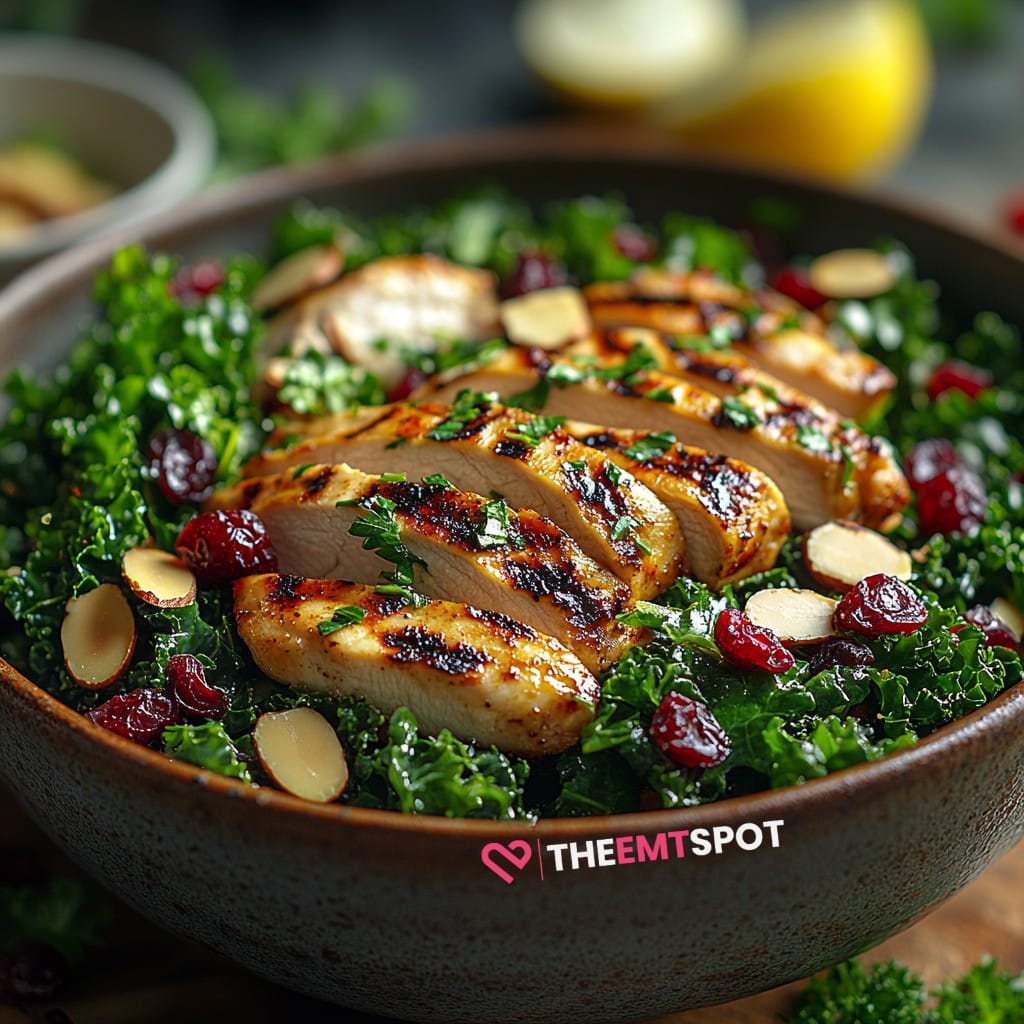 Grilled Chicken and Kale Salad Recipe