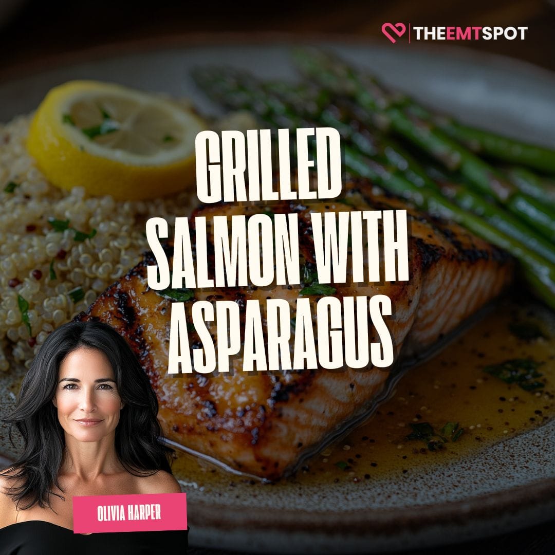 Grilled Salmon with Asparagus
