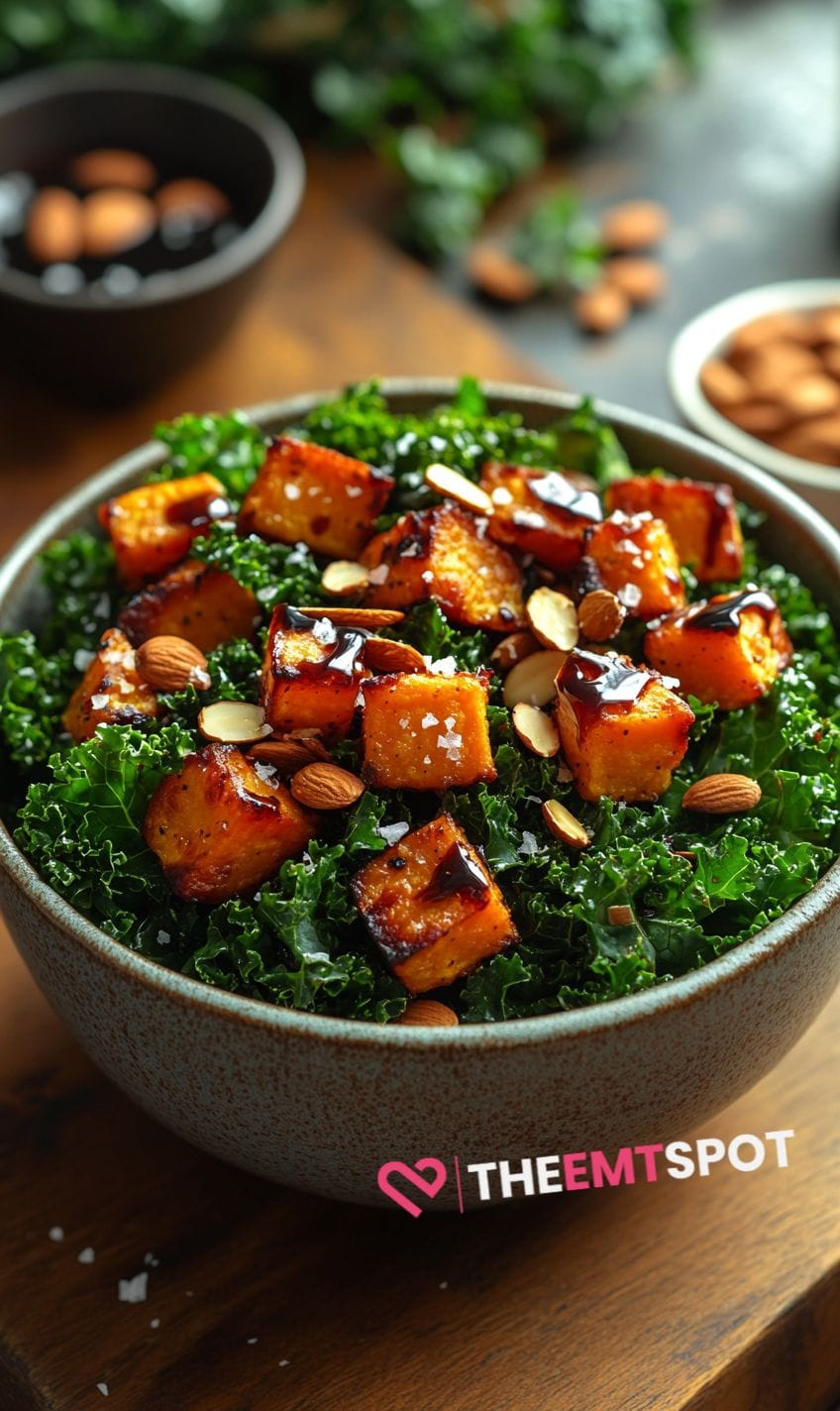 Kale and Sweet Potato Salad