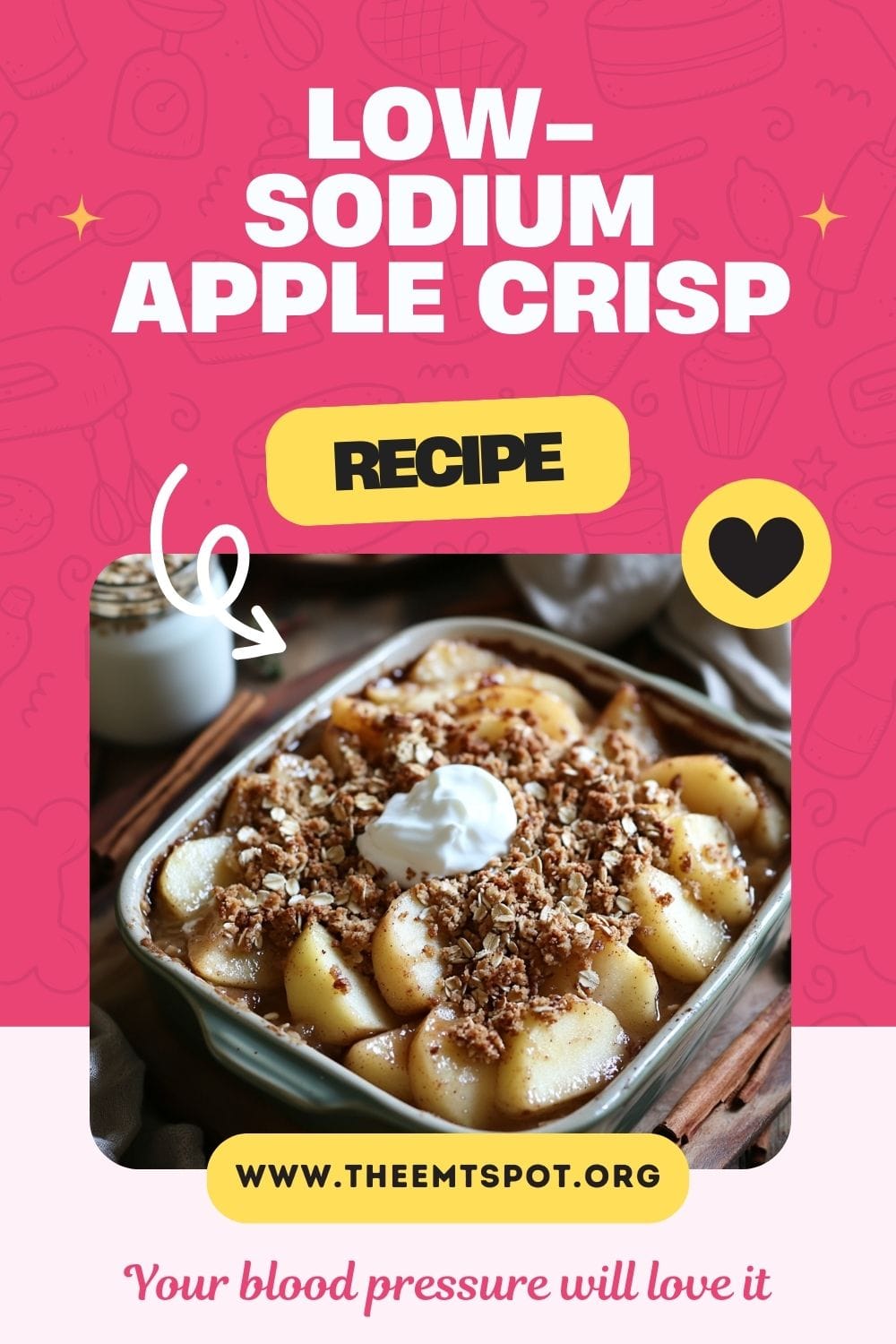 Low-Sodium Apple Crisp