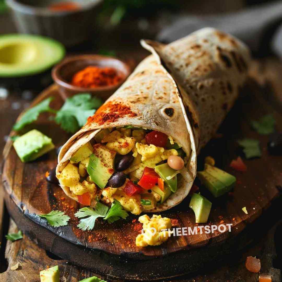 Low-Sodium Breakfast Burrito