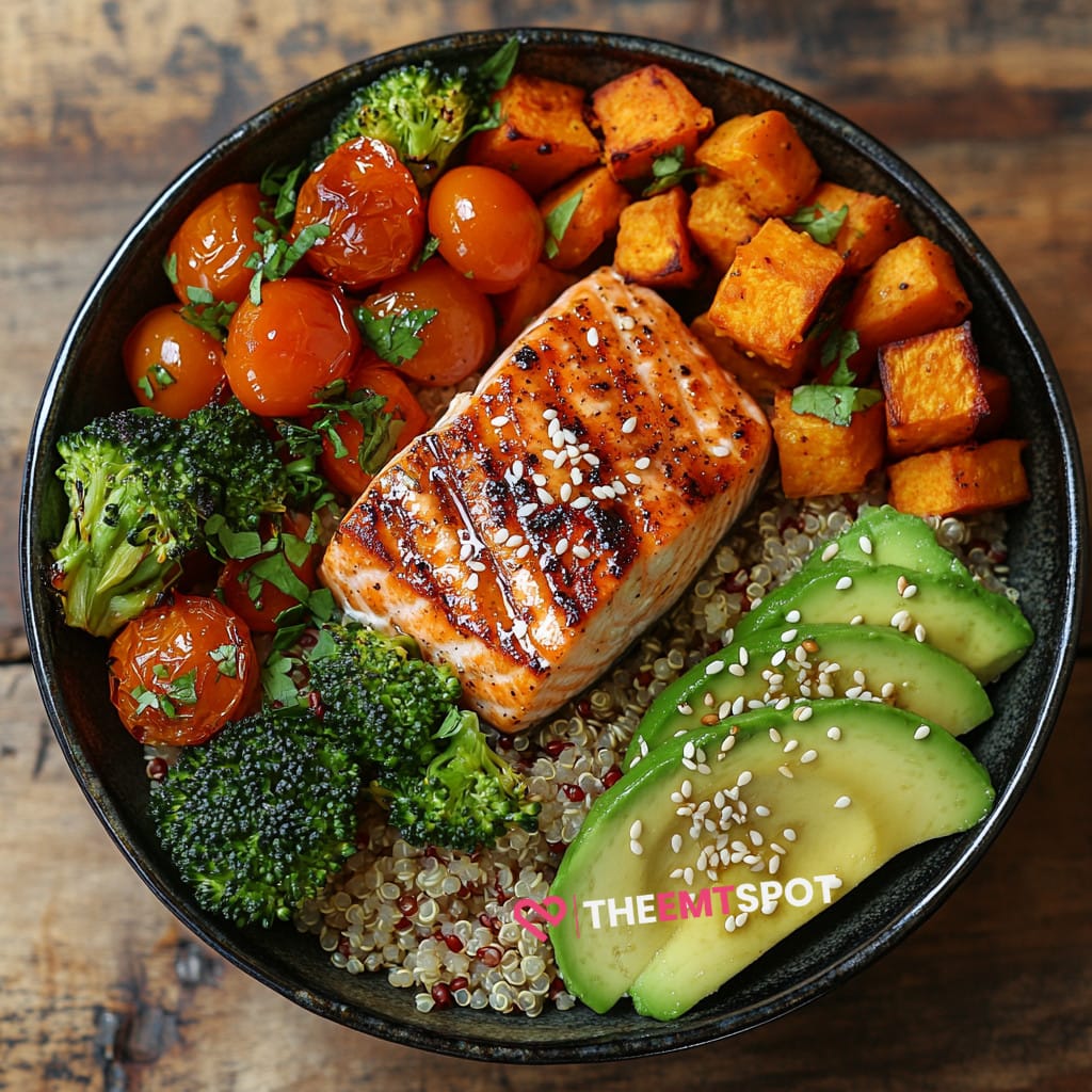 Salmon and Quinoa Bowl Recipe