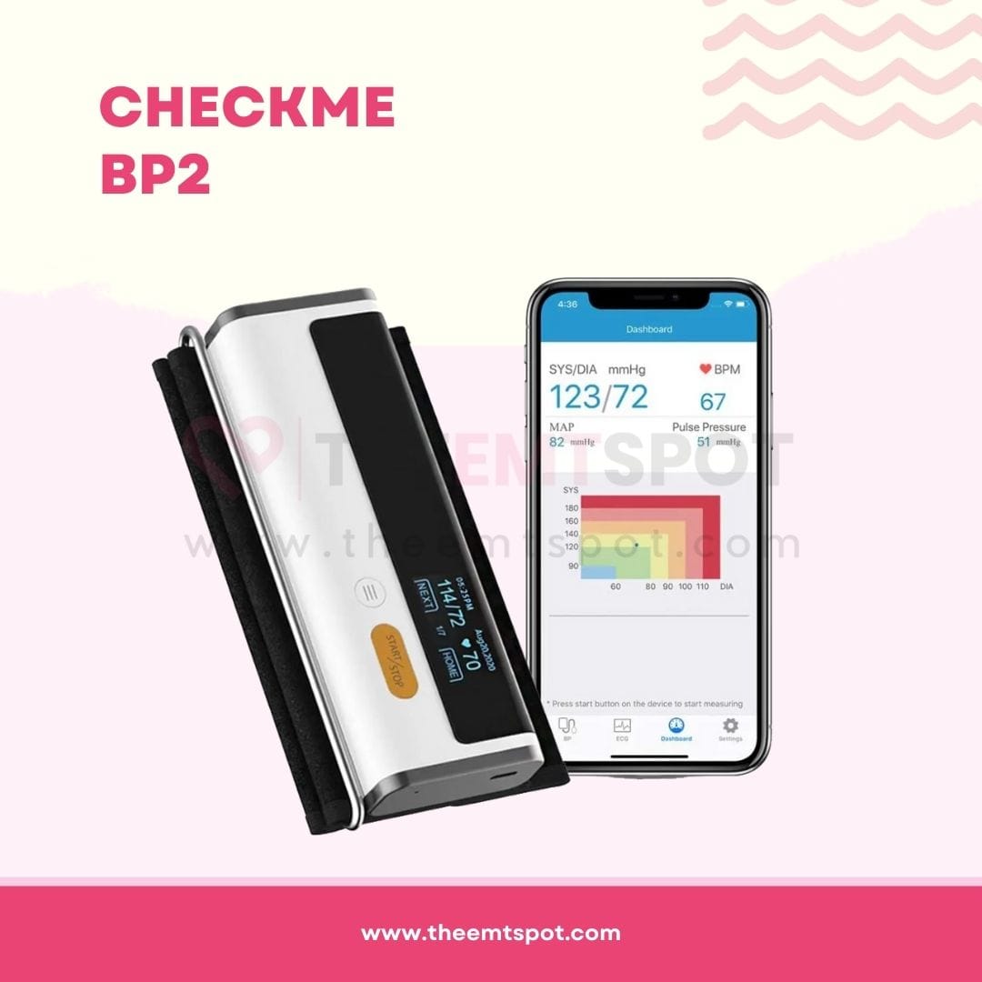 CheckMe BP2A upper arm blood pressure monitor with ECG
