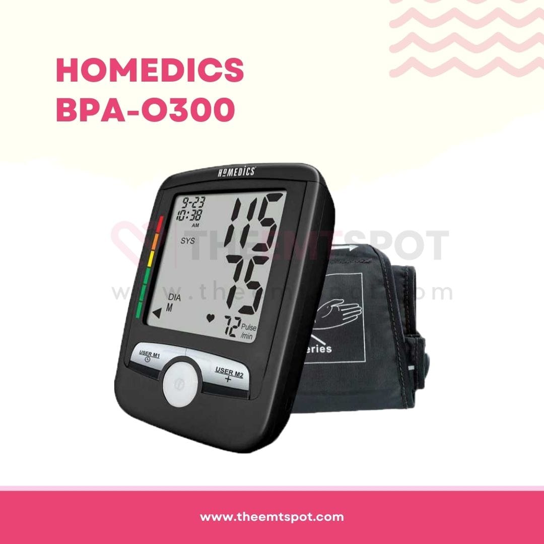 Homedics BPA-O300 upper arm blood pressure monitor