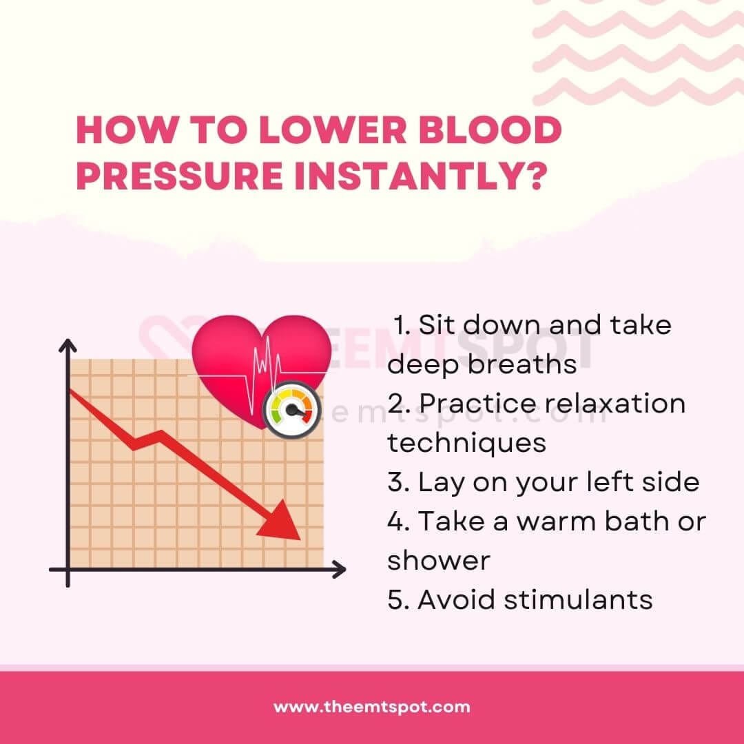 lower blood pressure instantly