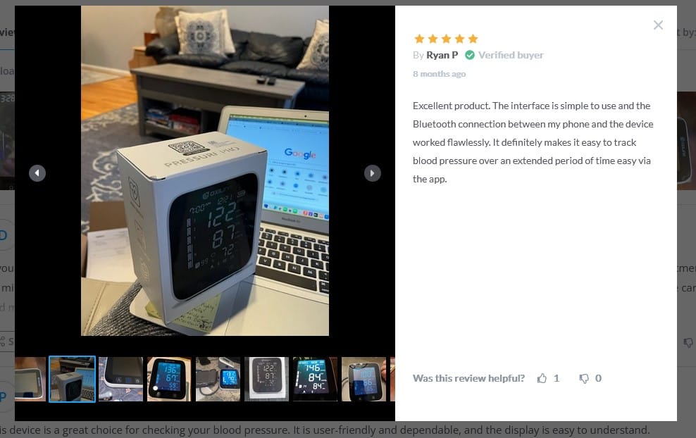 oxiline x pro customer feedback from the official website