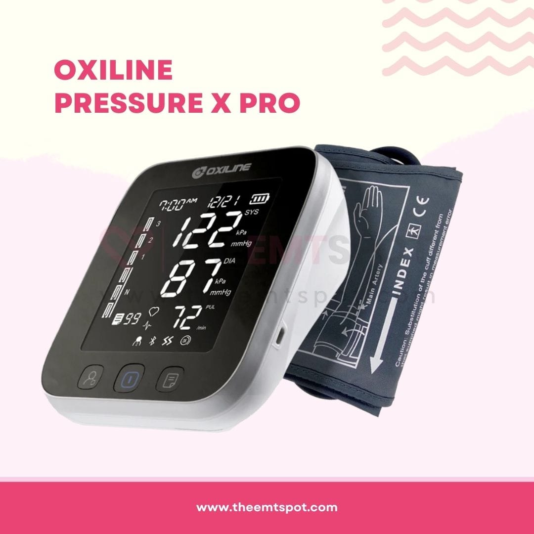 Oxiline Pressure X Pro blood pressure monitor