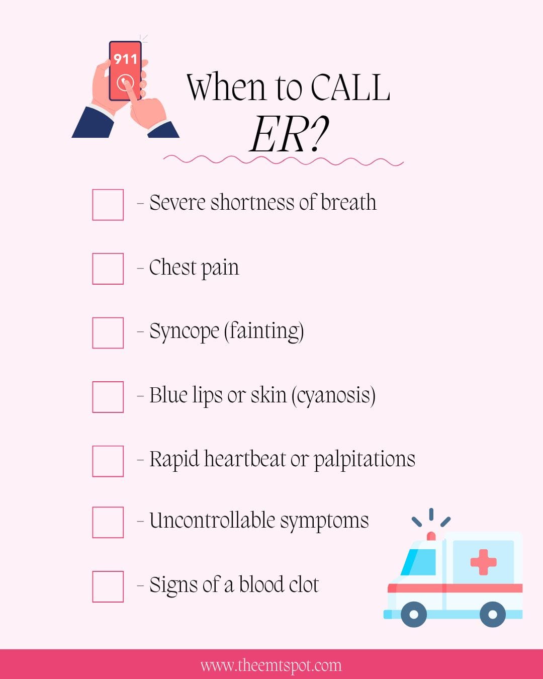 pulmonary hypertension calling er