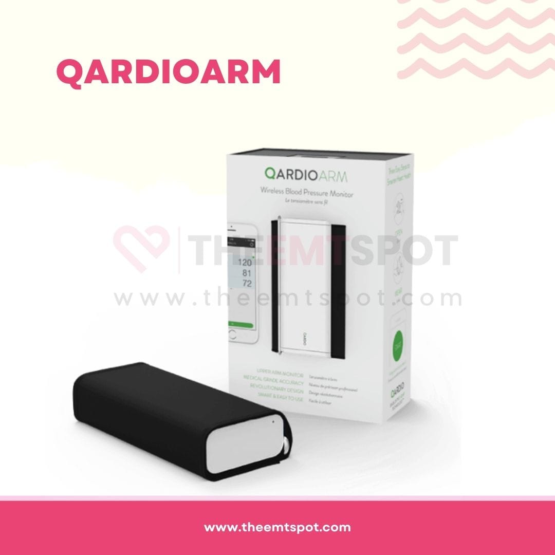 QardioArm wireless upper arm blood pressure monitor