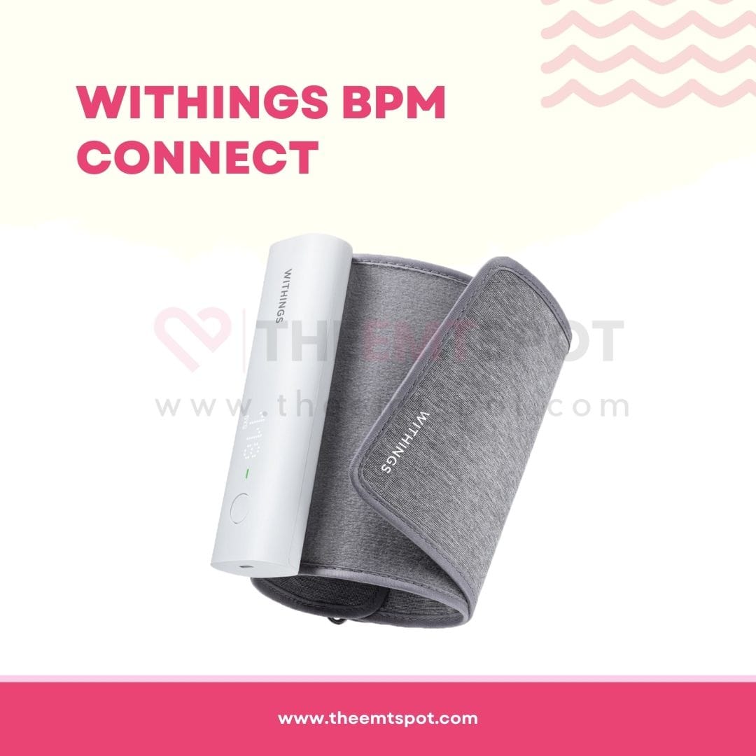 Withings BPM Connect upper arm blood pressure monitor with Apple Health