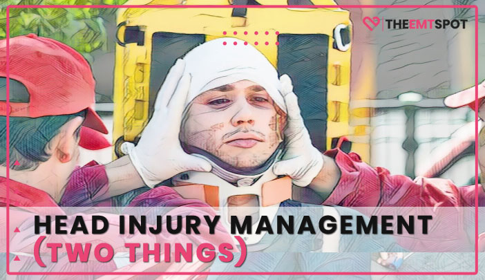 head injury management emt