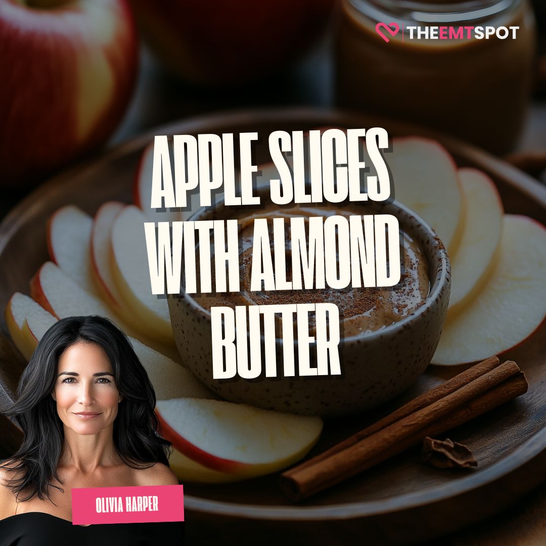 Apple Slices with Almond Butter