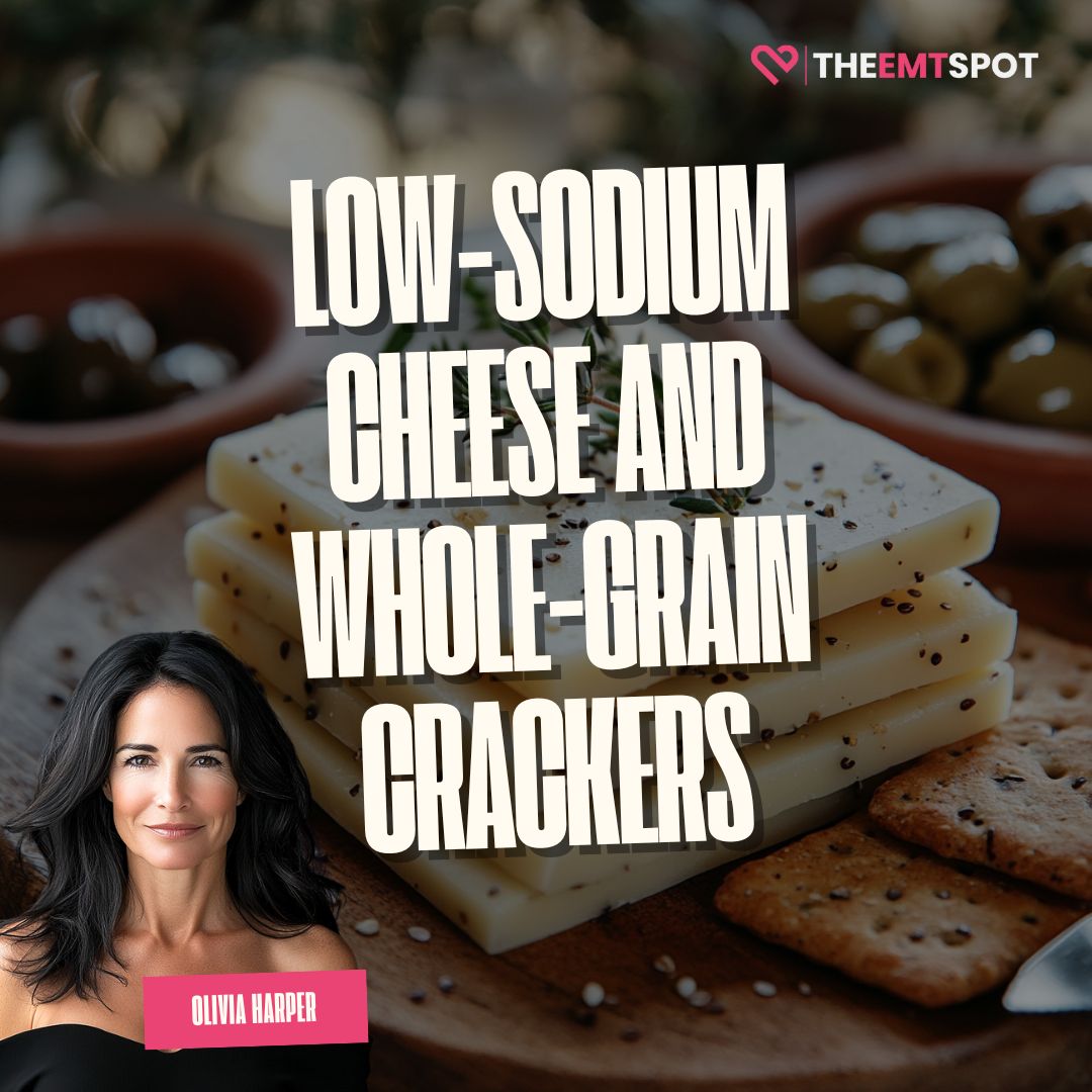 Low-Sodium Cheese and Whole-Grain Crackers
