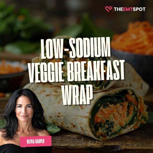 Low-Sodium Veggie Breakfast Wrap