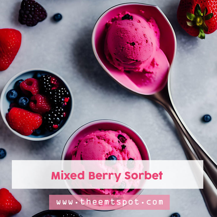 Mixed Berry Sorbet Recipe