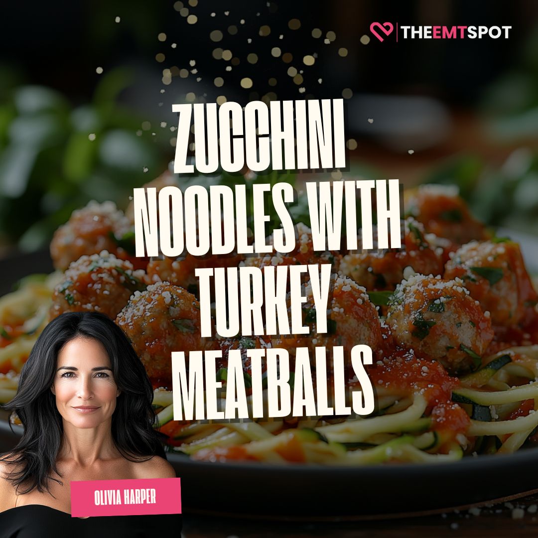 Zucchini Noodles with Turkey Meatballs
