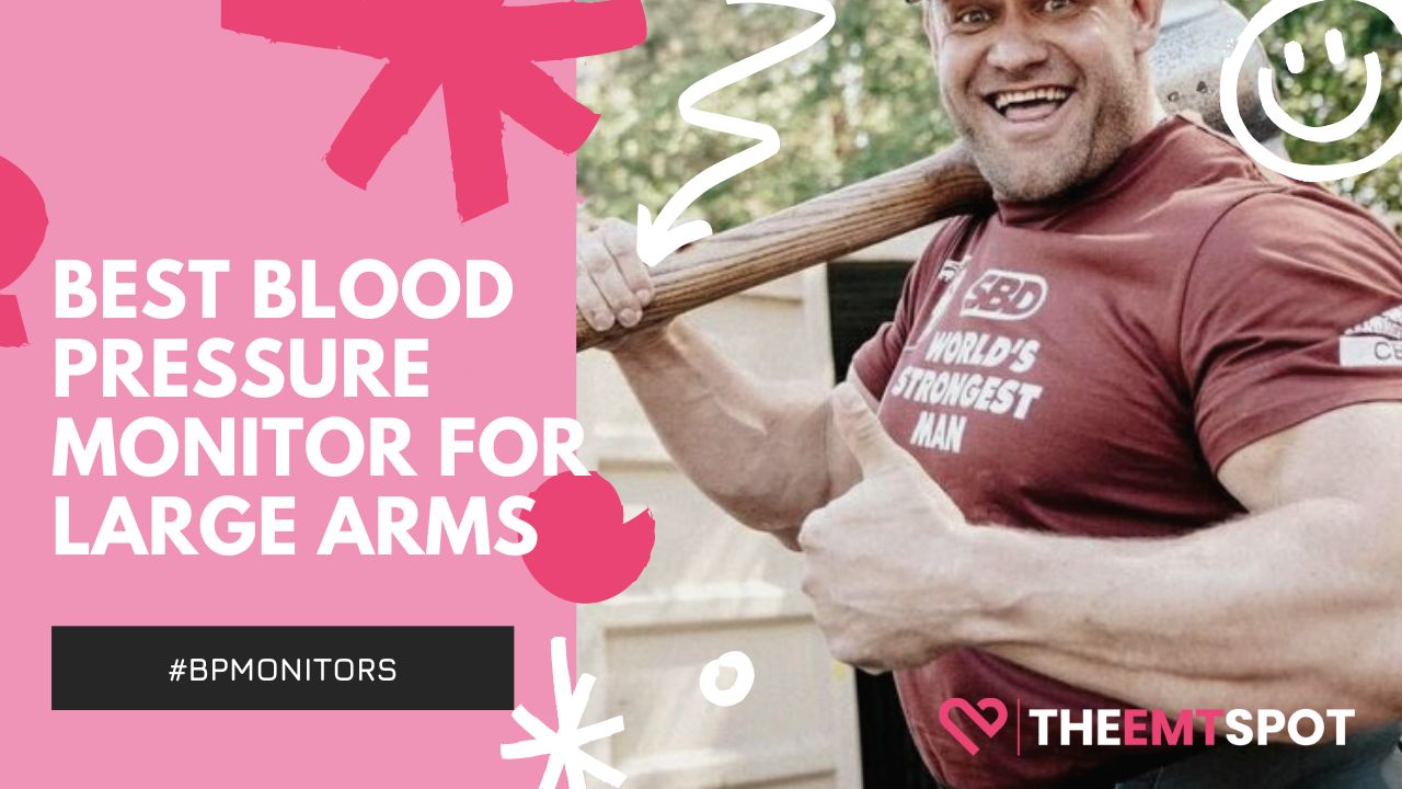 blood pressure monitors large arms