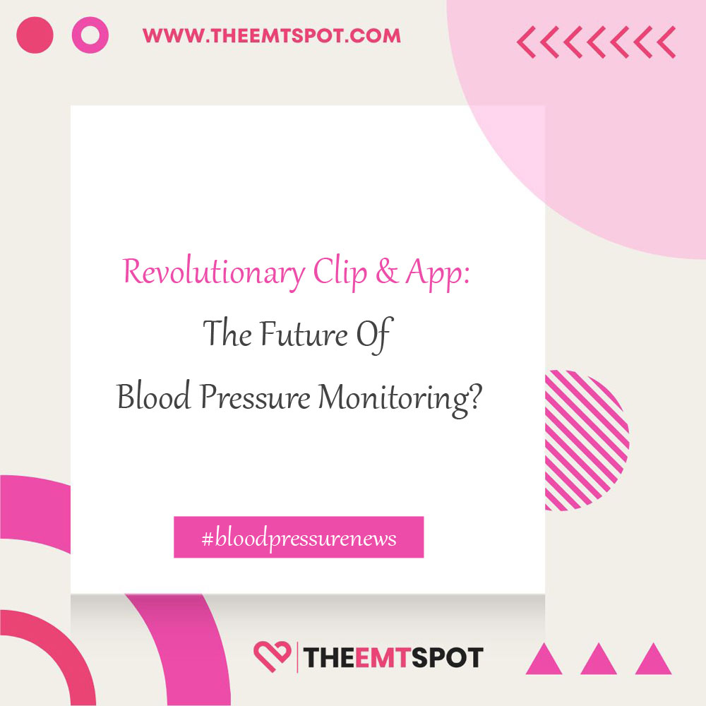 clipp and app blood pressure monitor
