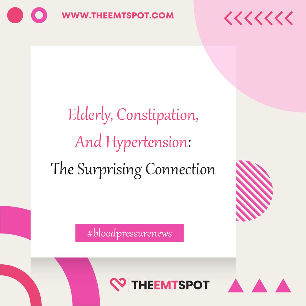elderly constipation hypertension connection