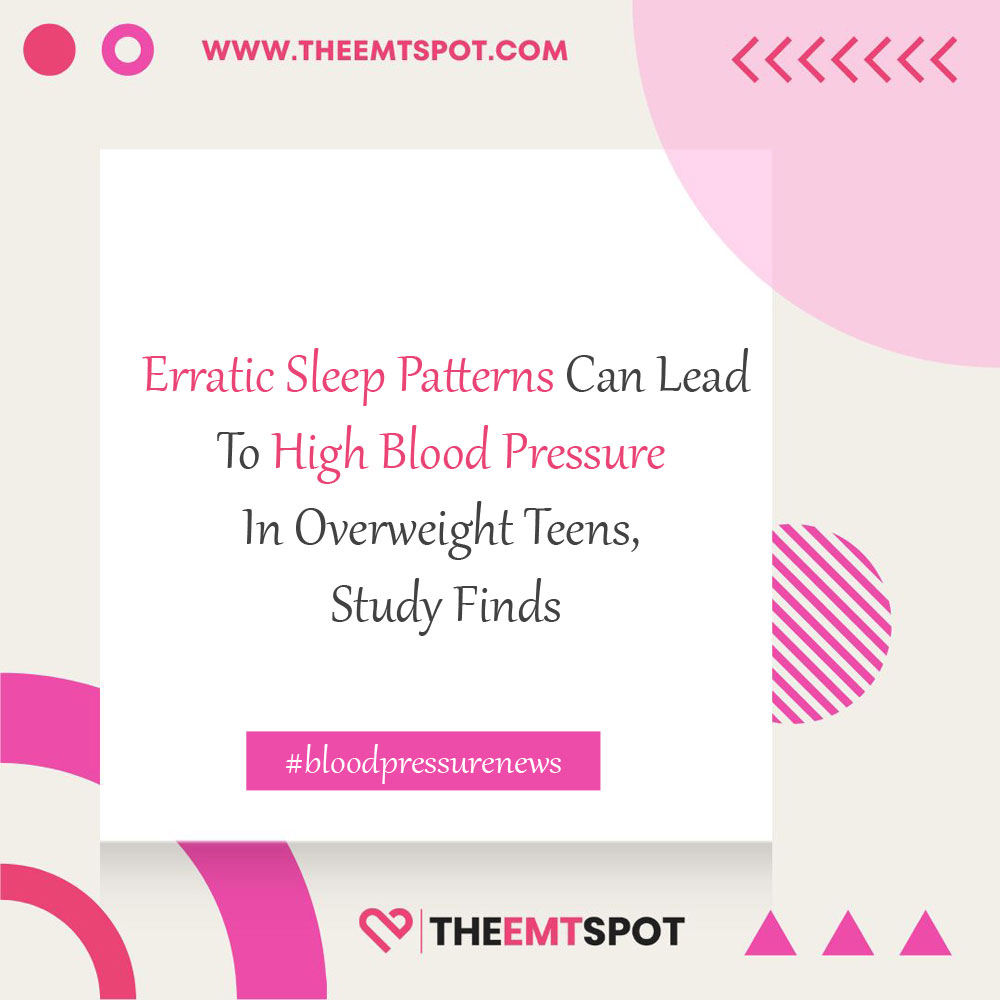 erratic sleep patterns high-blood pressure
