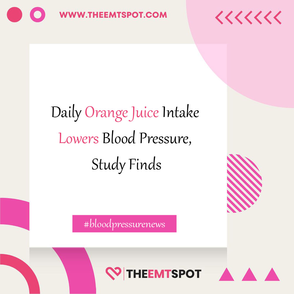 orange juice blood pressure