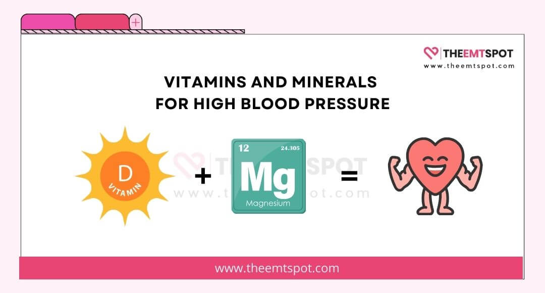 vitamins and minerals for high blood pressure