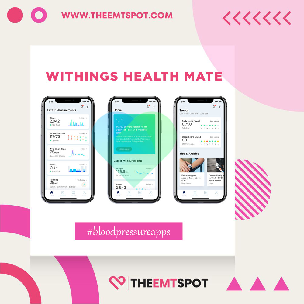 withings health mate app