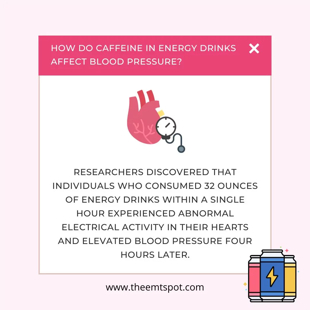 effects of energy drinks of blood pressure