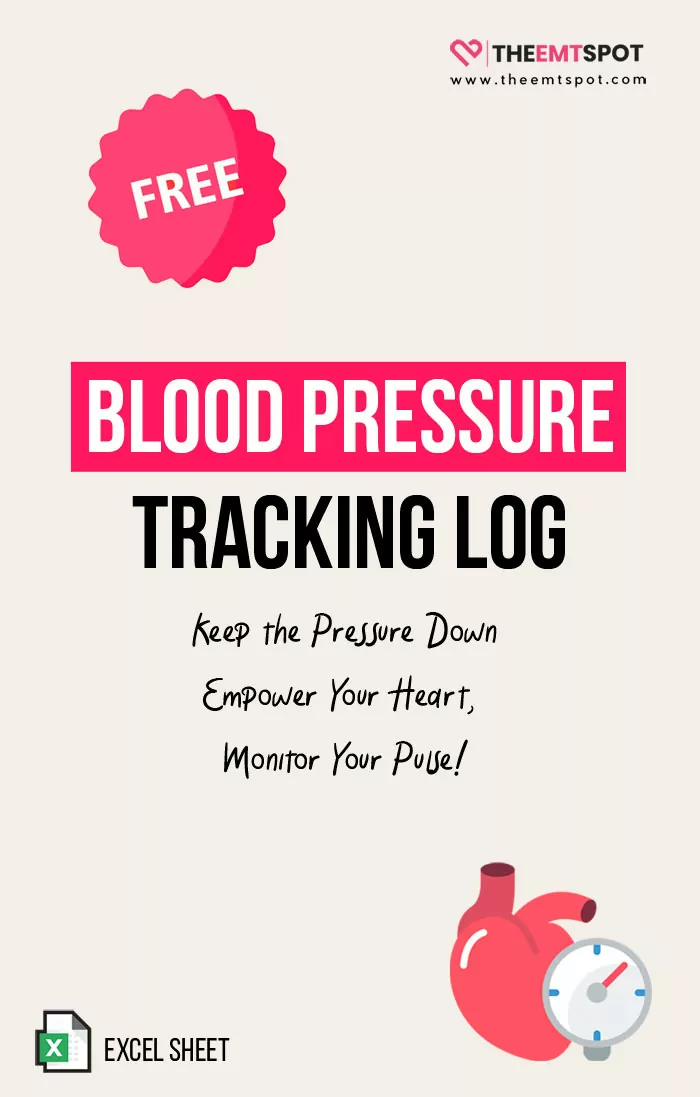 blood pressure log newsletter back