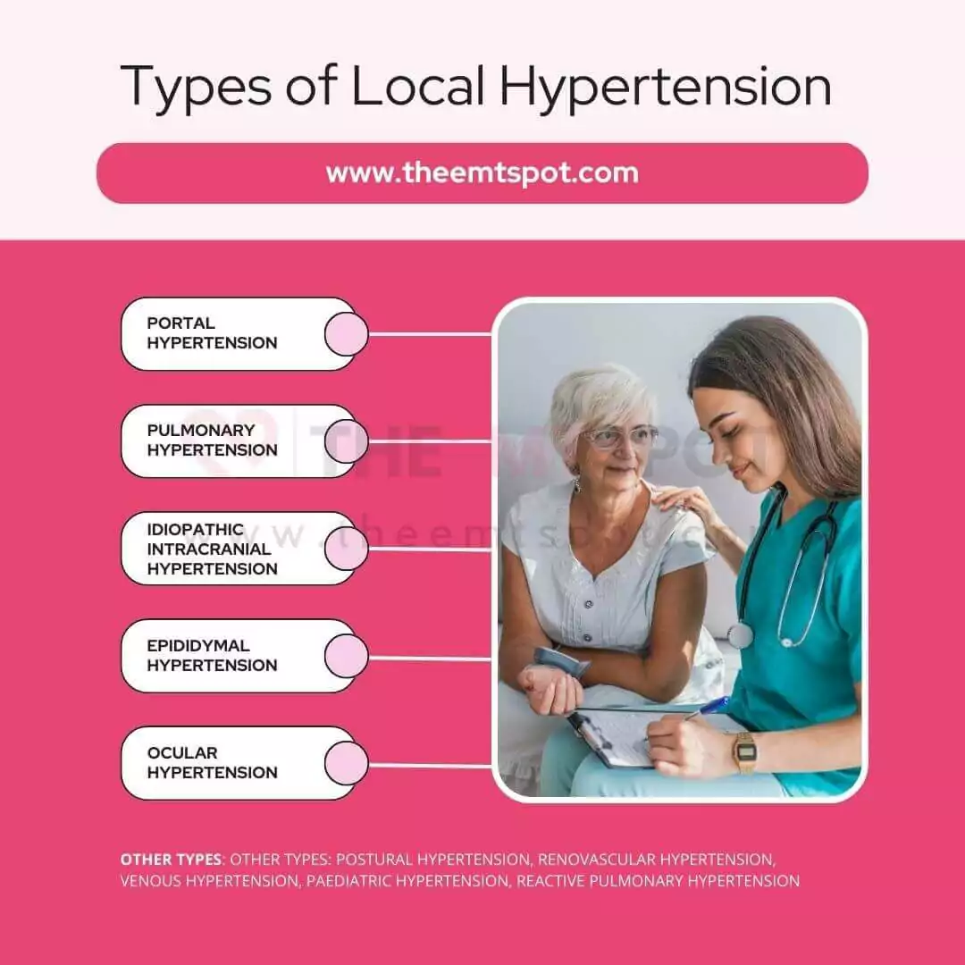 local hypertension types